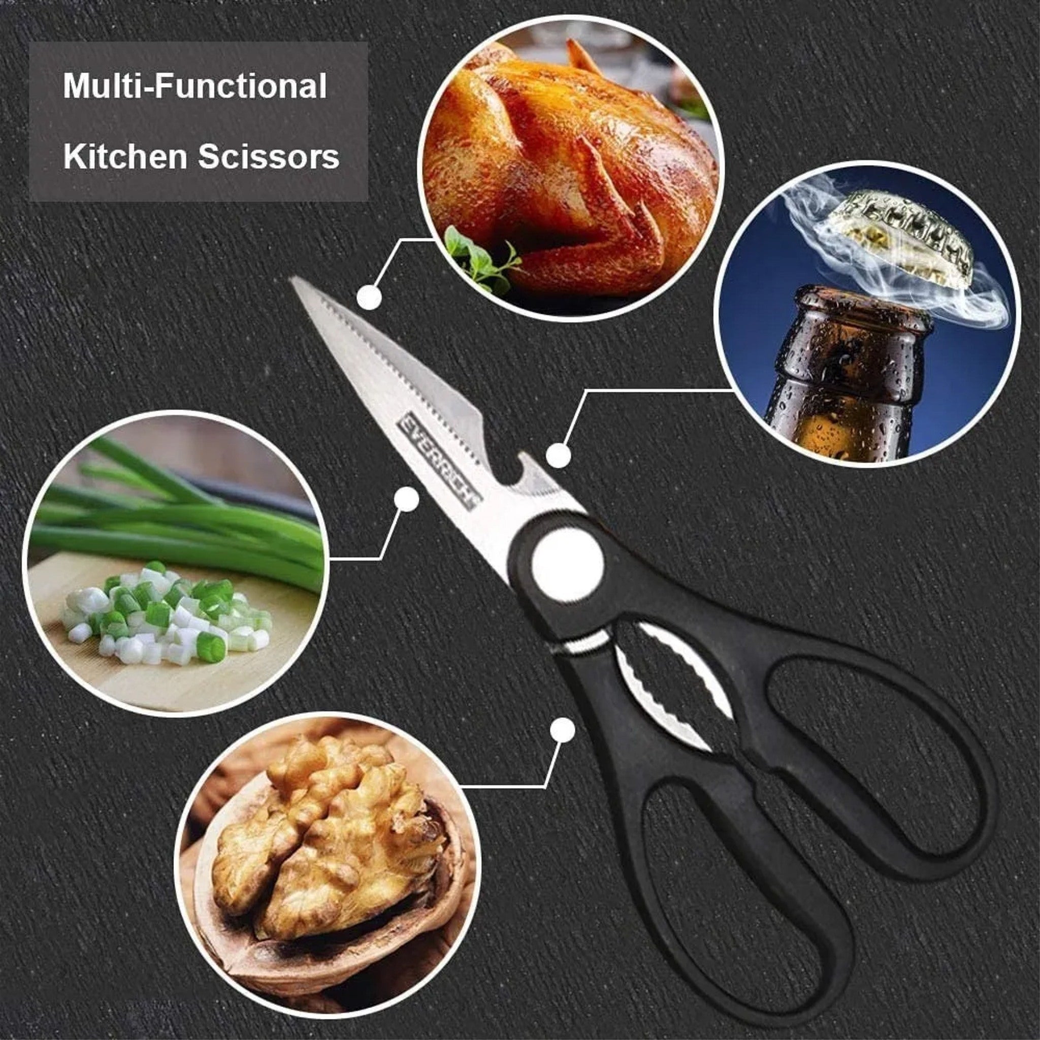 Kit Elegancia Set Cuchillos Premium De Cocina 6 PZS