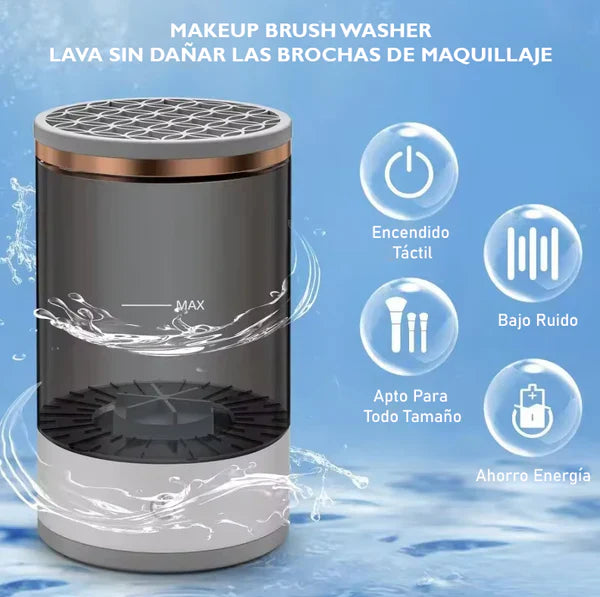 ❤️ Limpiador Eléctrico para Brochas de Maquillaje ❤️