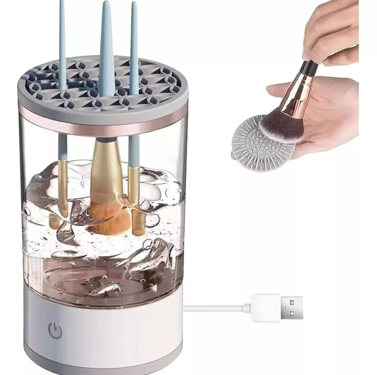 ❤️ Limpiador Eléctrico para Brochas de Maquillaje ❤️